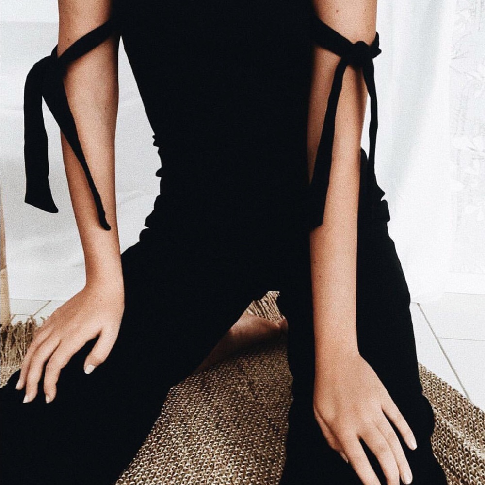 NBD Black Jumpsuit, size M